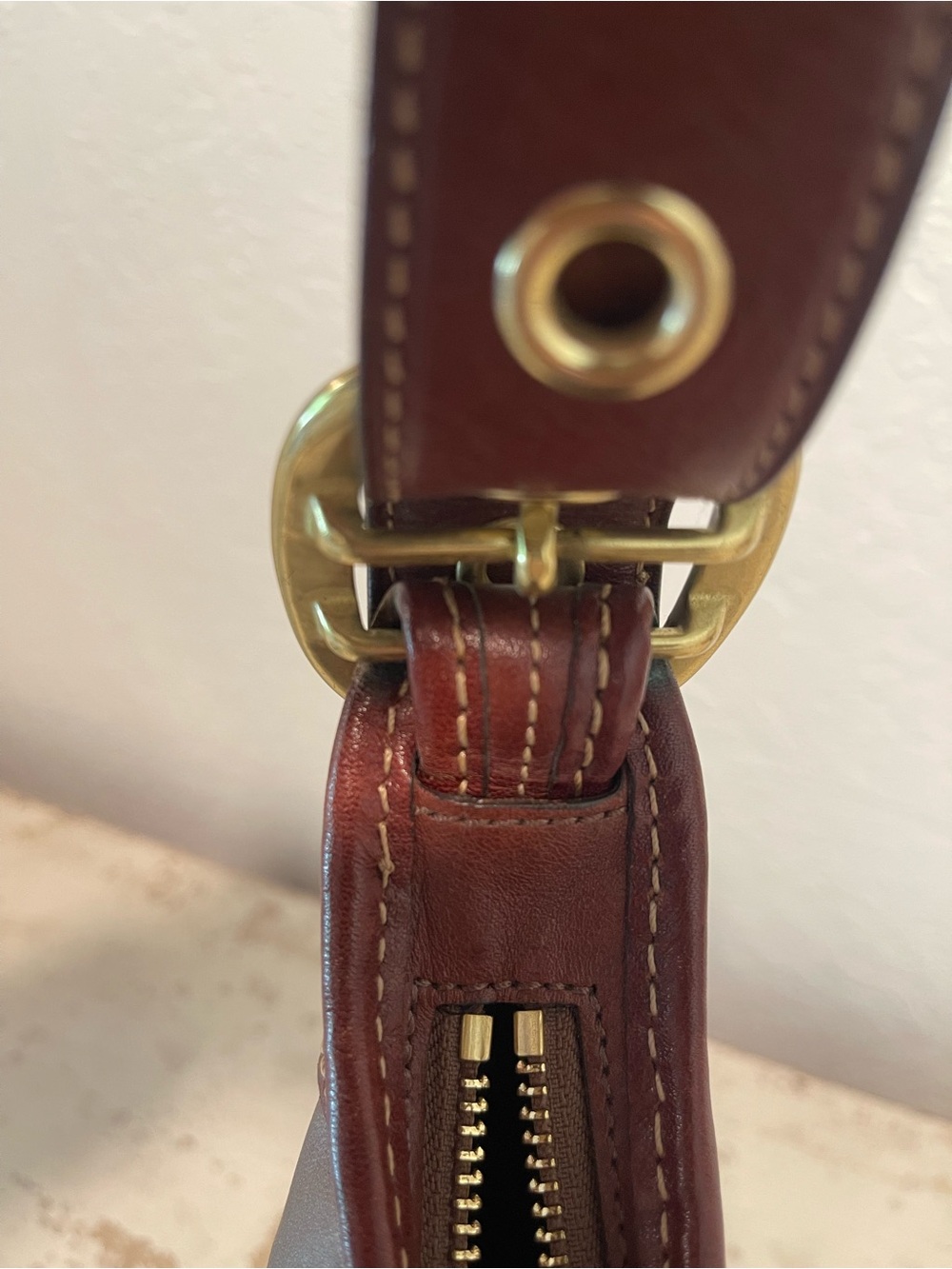 SOLD- -Coach Bleeker Patchwork Bag Vintage Y2K Shoulder Purse - Picture 9 of 9